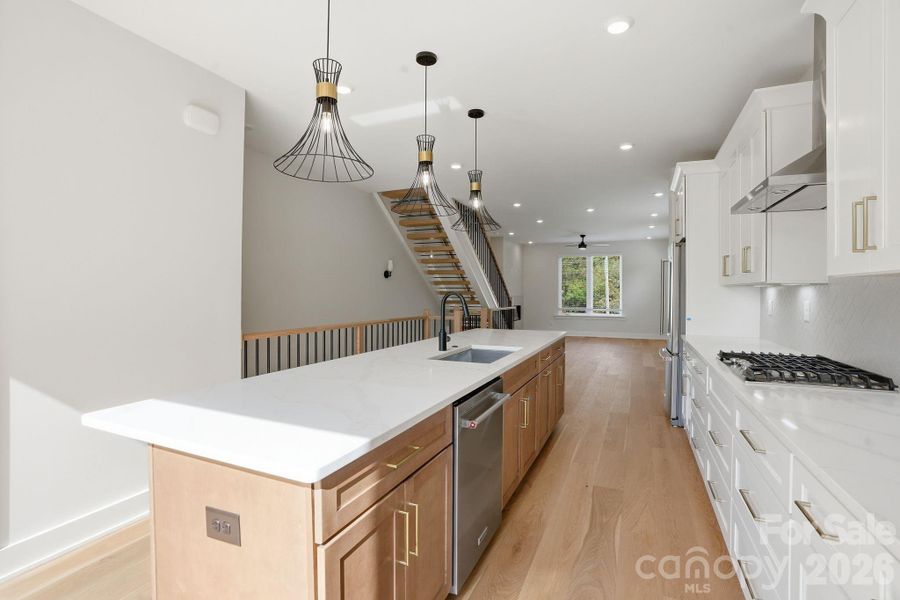 Furnished interior view inside a new home in , Charlotte (Image 5).