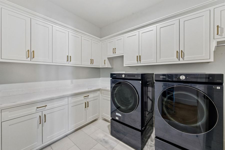 Furnished interior view inside a new home in , Houston (Image 29).