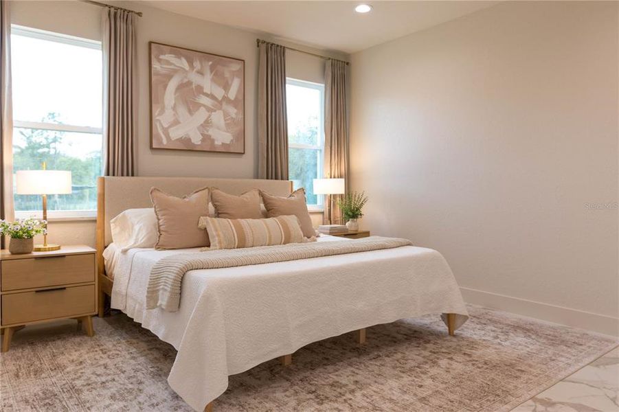 Furnished interior view inside a new home in , Dunnellon (Image 49).