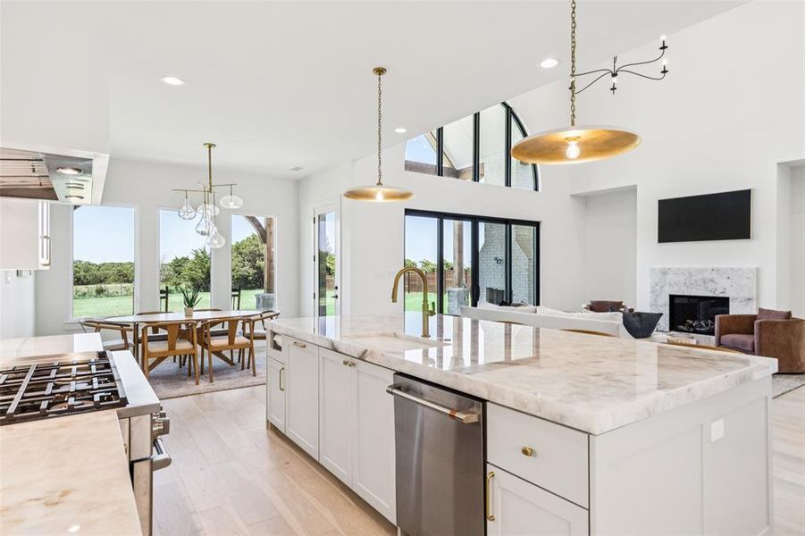 Furnished interior view inside a new home in , Midlothian (Image 27).