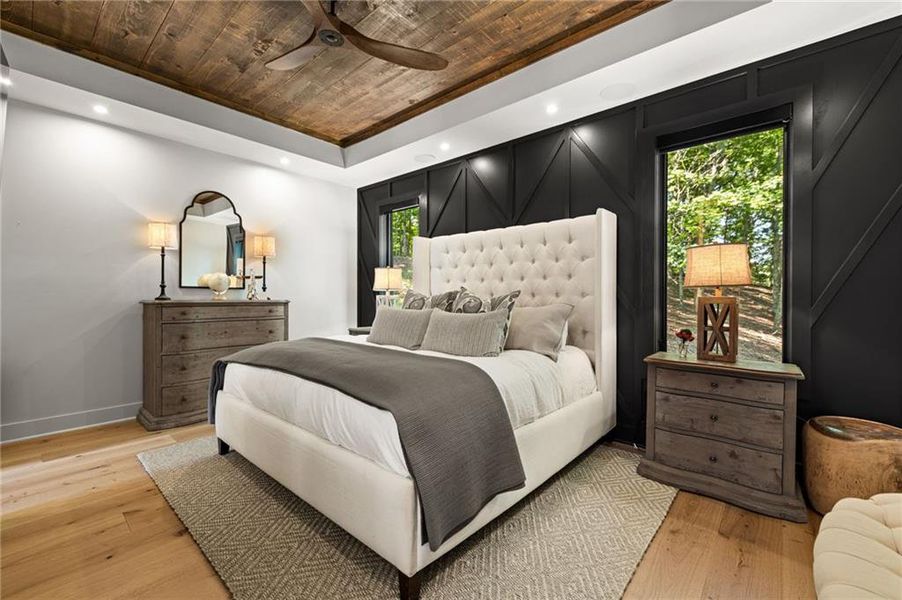 Furnished interior view inside a new home in , Morganton (Image 10).