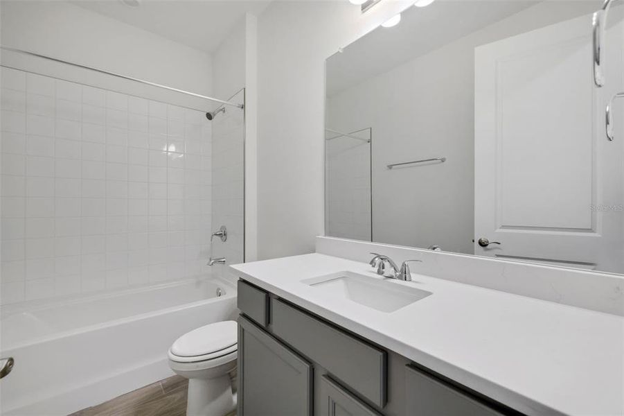 Furnished interior view inside a new home in Angeline, Land O' Lakes (Image 10).