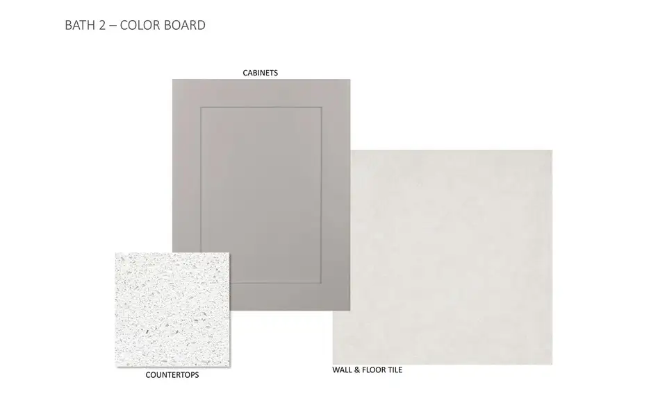 Sample of building materials used in homes in Urban Courtyard Homes at Easton Park, Austin (Image 6).