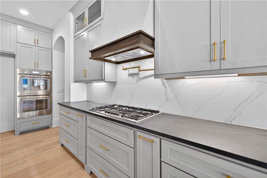 Close-up of interior finishes inside a home in Town Farms, Peachtree Corners (Image 20).