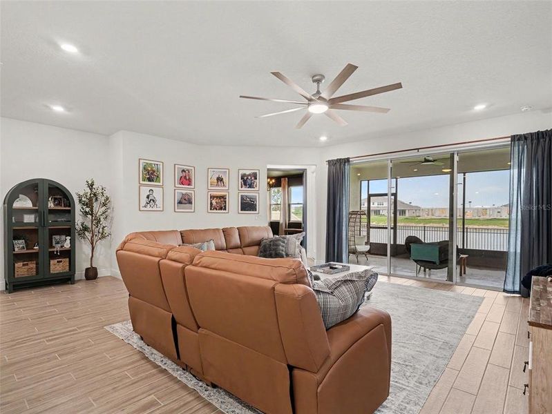 Furnished interior view inside a new home in Seaire, Parrish (Image 11).
