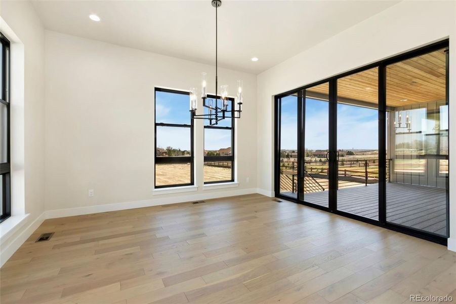 Spacious, unfurnished interior of a new home in Acadia at RainDance, Windsor (Image 19).