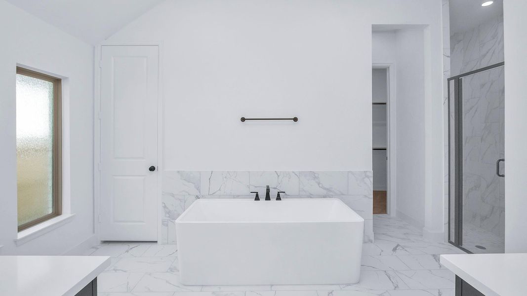 Furnished interior view inside a new home in Woodhavyn 50', Magnolia (Image 9).