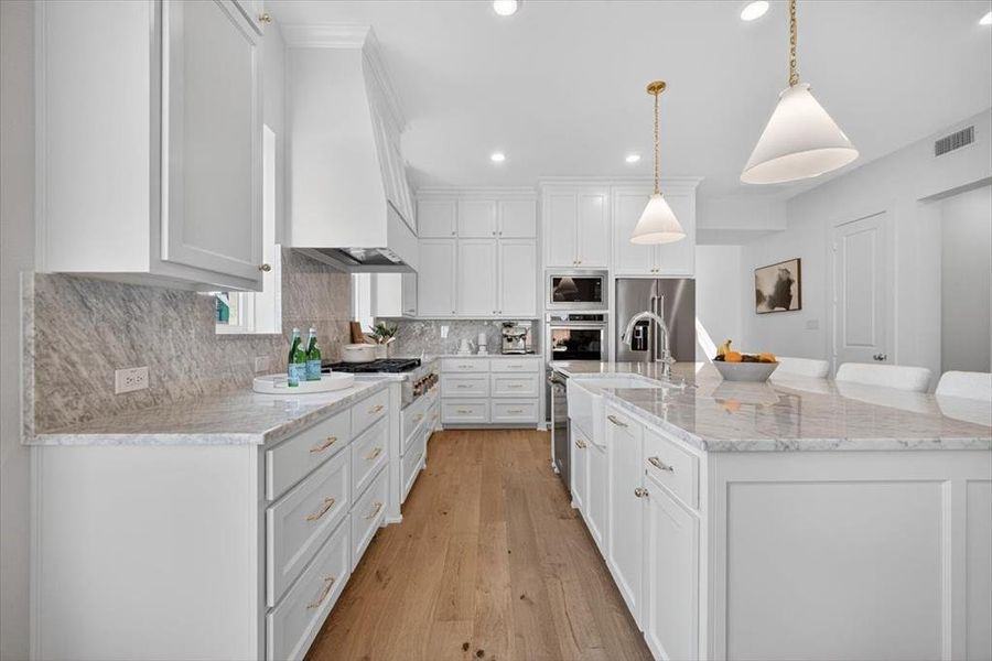 Furnished interior view inside a new home in , Frisco (Image 8).