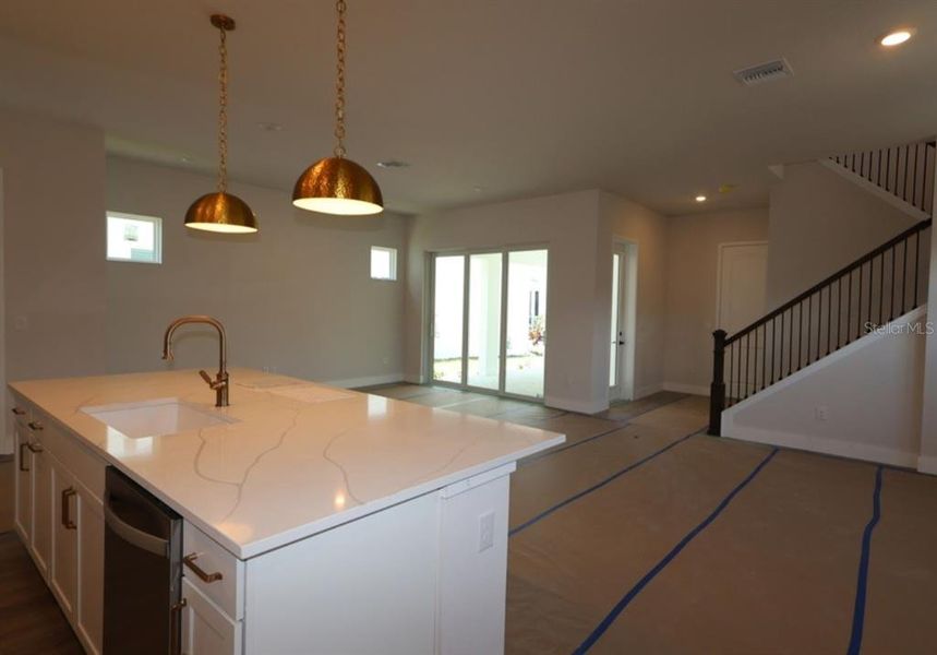 In-progress construction of a new home in Emerald Landing at Waterside at Lakewood Ranch – Cottage Series, Sarasota, FL (Image 14).