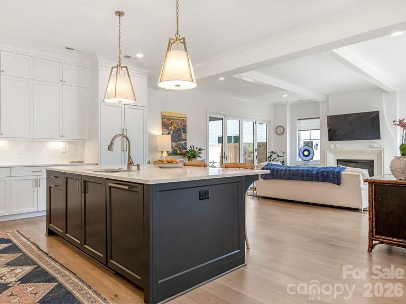 Furnished interior view inside a new home in , Charlotte (Image 12).