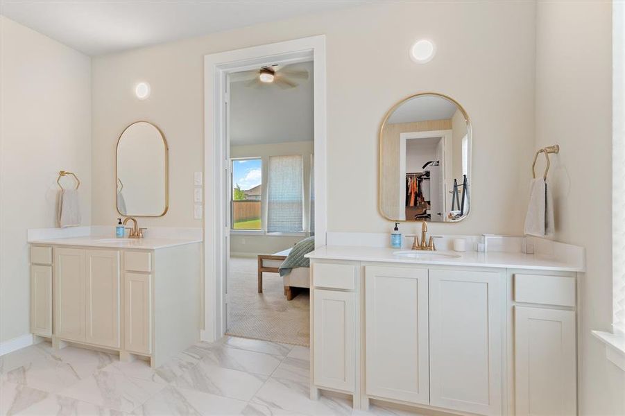 Spa-like Primary Bath