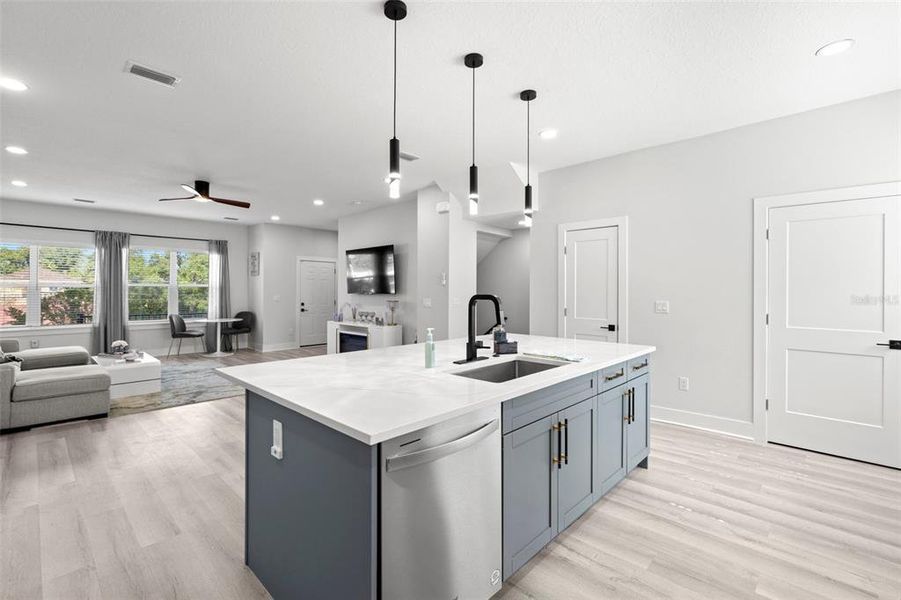 Furnished interior view inside a new home in , Tampa (Image 13).