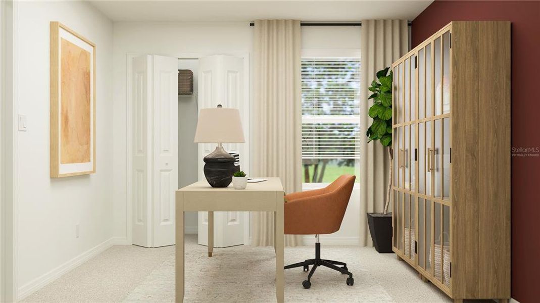 Furnished interior view inside a new home in Ranches at Lake Mcleod, Eagle Lake (Image 7).