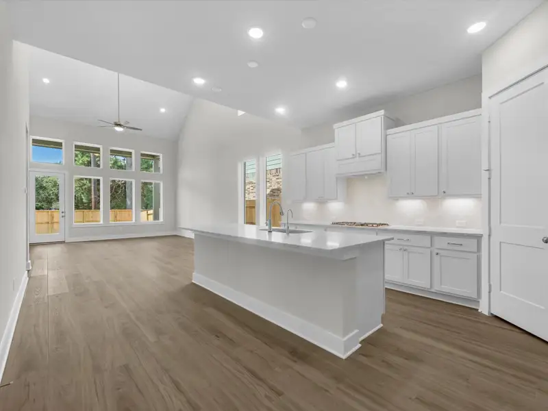 Furnished interior view inside a new home in Oakhill Reserve, Tomball (Image 7).