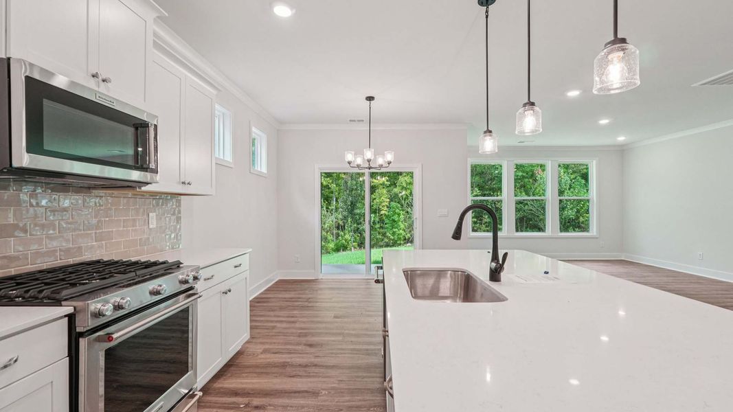 Furnished interior view inside a new home in Westport, York (Image 5).