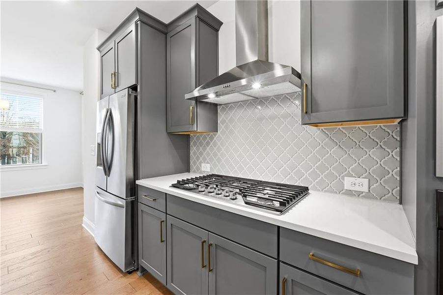 Furnished interior view inside a new home in , Atlanta (Image 11).