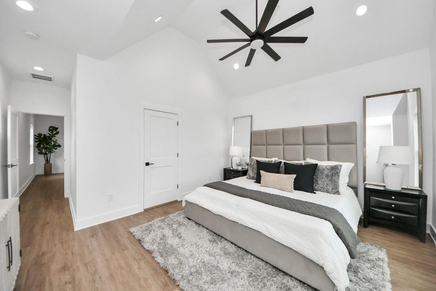 Furnished interior view inside a new home in , Houston (Image 5).