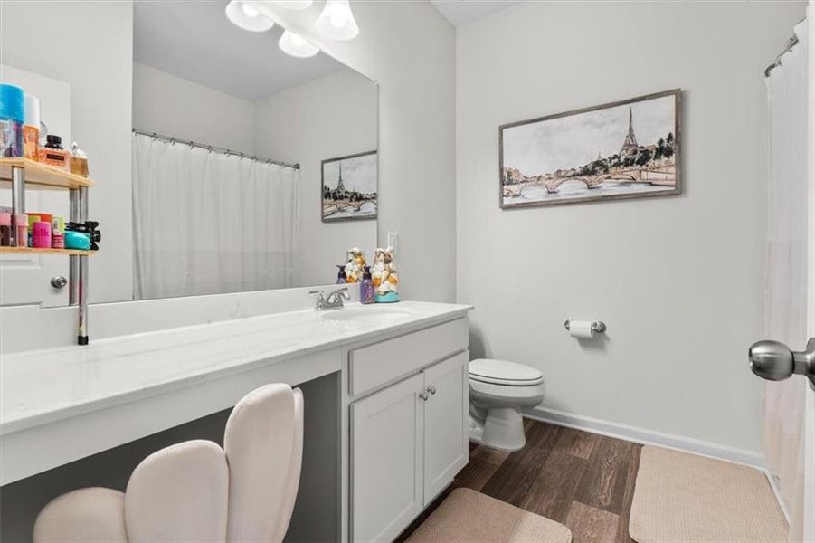 Furnished interior view inside a new home in Jackson Farm, Cartersville (Image 40).