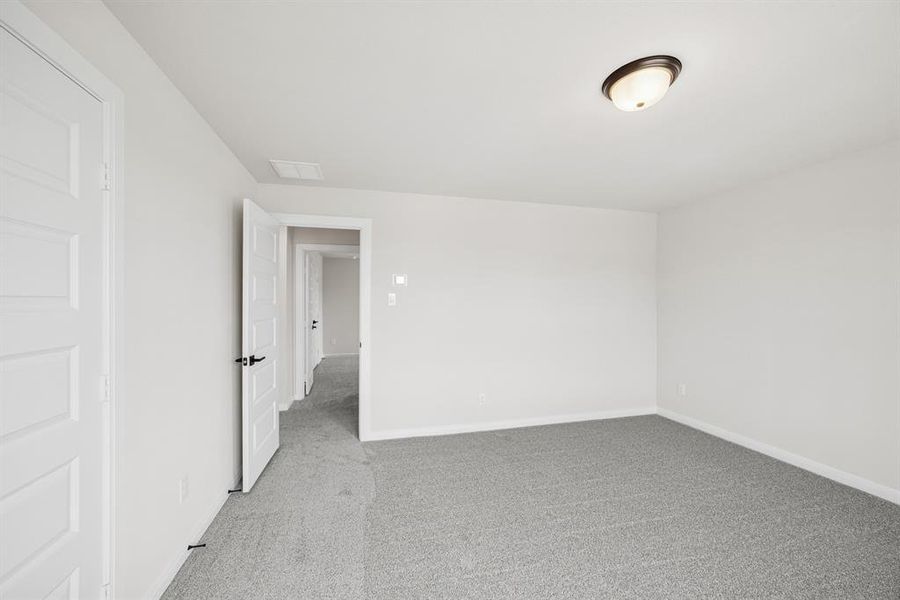 Spacious, unfurnished interior of a new home in Karis - Village Series, Crowley (Image 17). Spacious, unfurnished interior of a new home in Karis - Village Series, Crowley (Image 17).