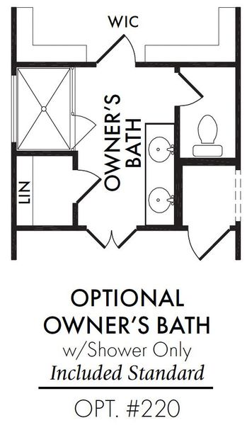 Master Bath – Shower Only Master Bath – Shower Only
