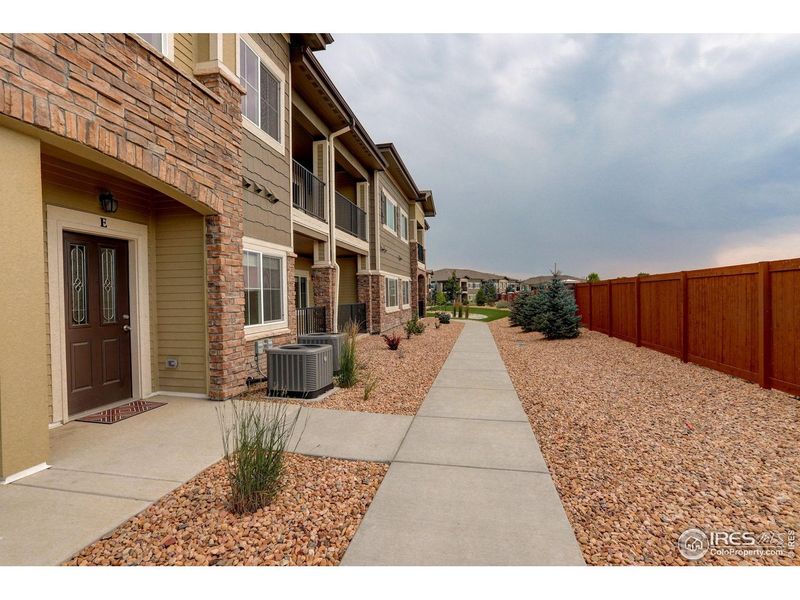 Exterior details and patio area of a home in , Longmont (Image 19).