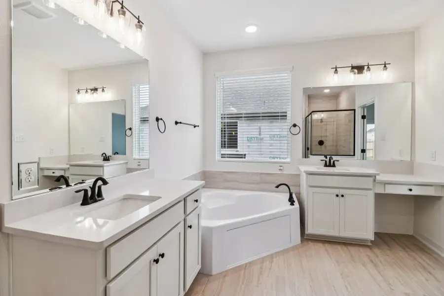 Representative furnished interior of a home built from the San Saba by Ashton Woods in Saddlebrook Ranch, Schertz (Image 10).