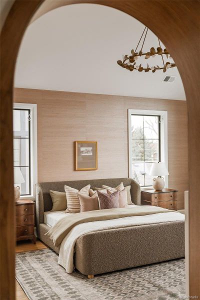 Furnished interior view inside a new home in , Denver (Image 28).