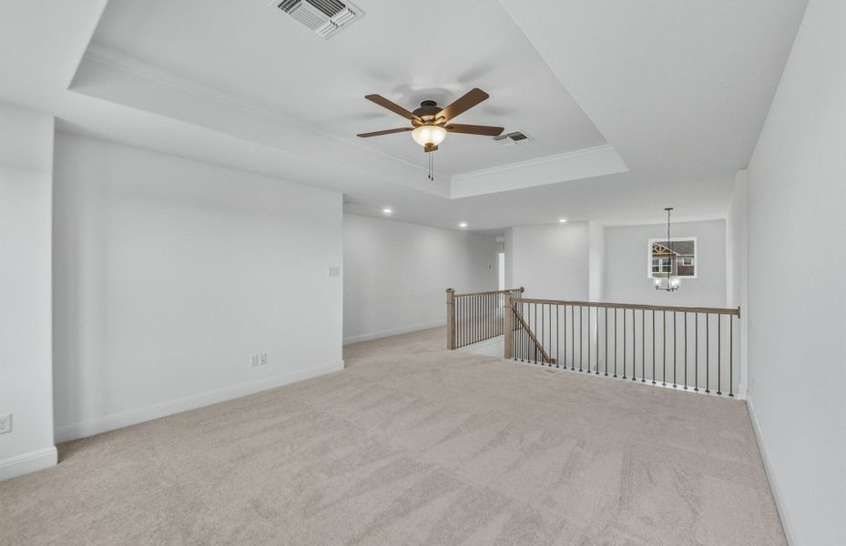 Spacious, unfurnished interior of a new home in Horizon Lake, Leander (Image 49).