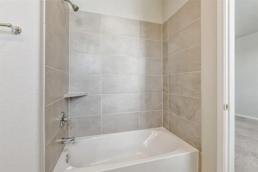 Furnished interior view inside a new home in Anderson Lakes, Houston (Image 10). Furnished interior view inside a new home in Anderson Lakes, Houston (Image 10).