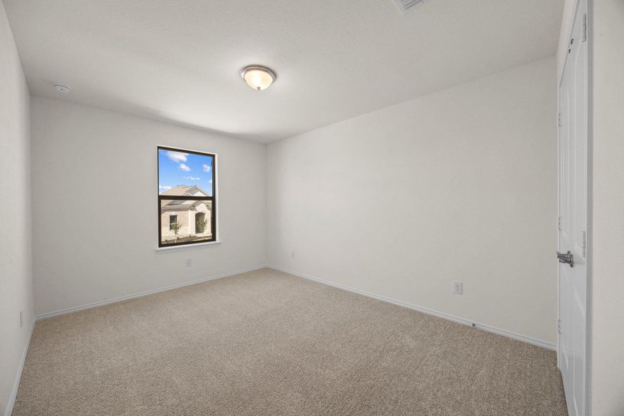 Spacious, unfurnished interior of a new home in Salerno - Classic Collection, Round Rock (Image 15).