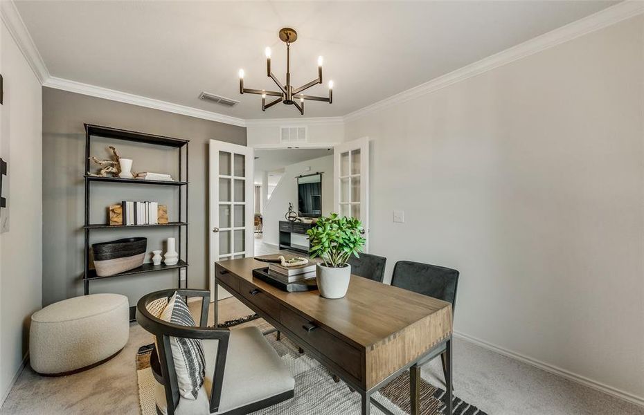 *Model Representation - Study off entry into home