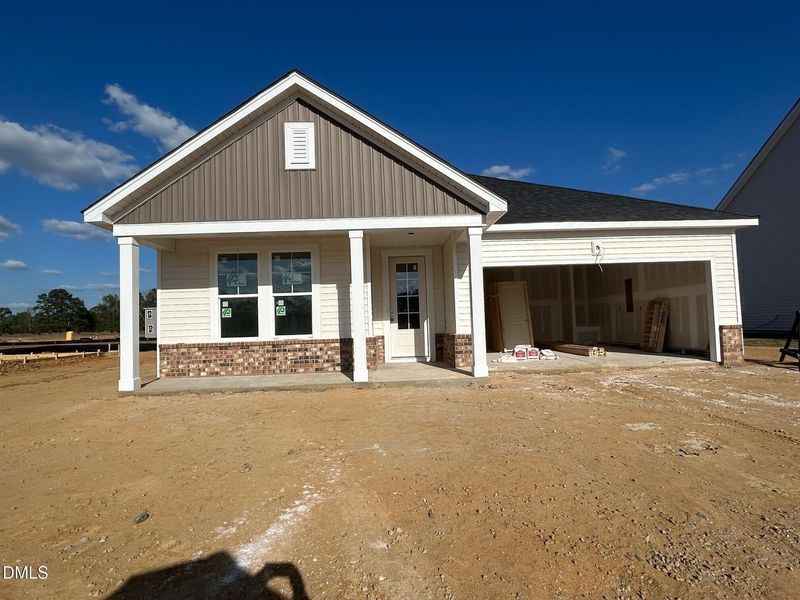 In-progress construction of a new home in Retreat at North Main, Lillington, NC (Image 26).