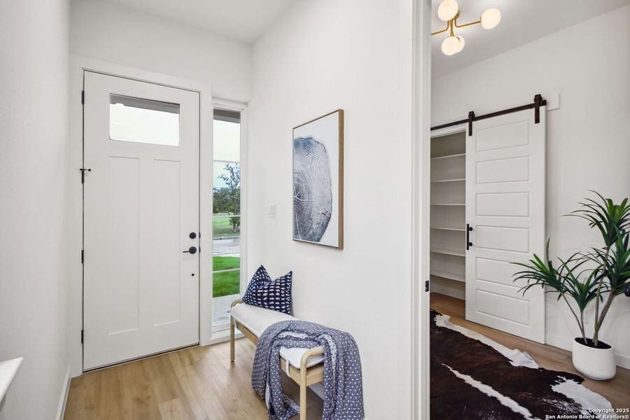 Furnished interior view inside a new home in , San Antonio (Image 35).