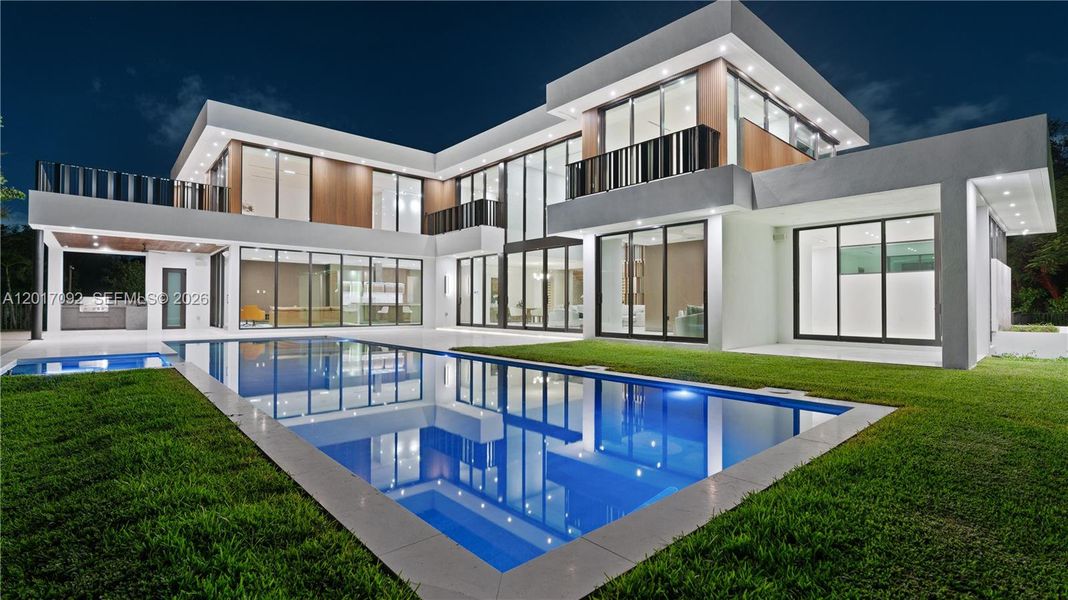 Exterior details and patio area of a home in , Pinecrest (Image 20). Exterior details and patio area of a home in , Pinecrest (Image 20).