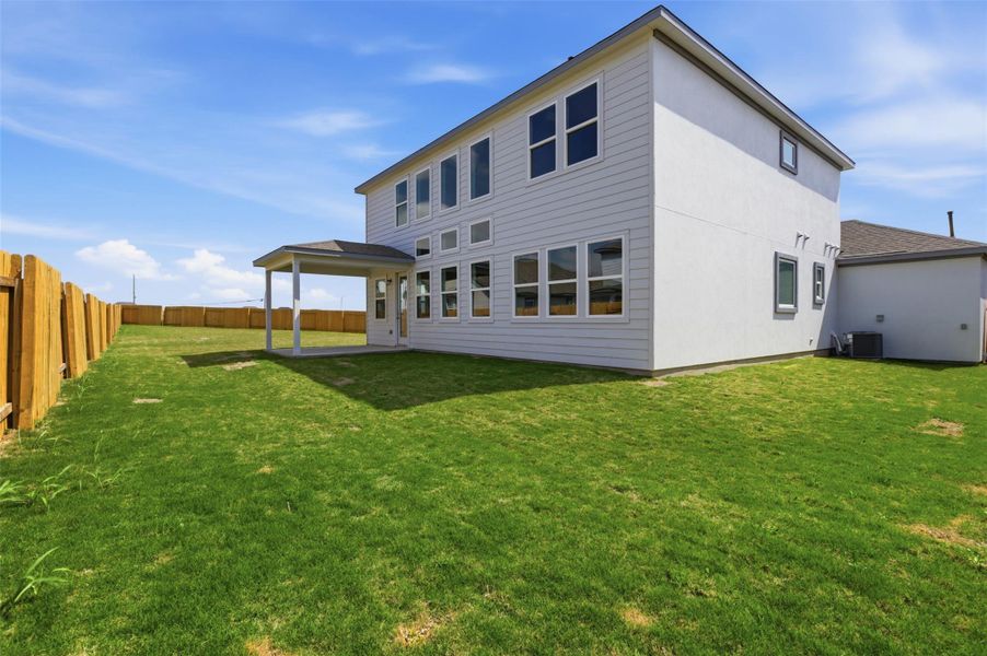 Exterior details and patio area of a home in , Pflugerville (Image 3).