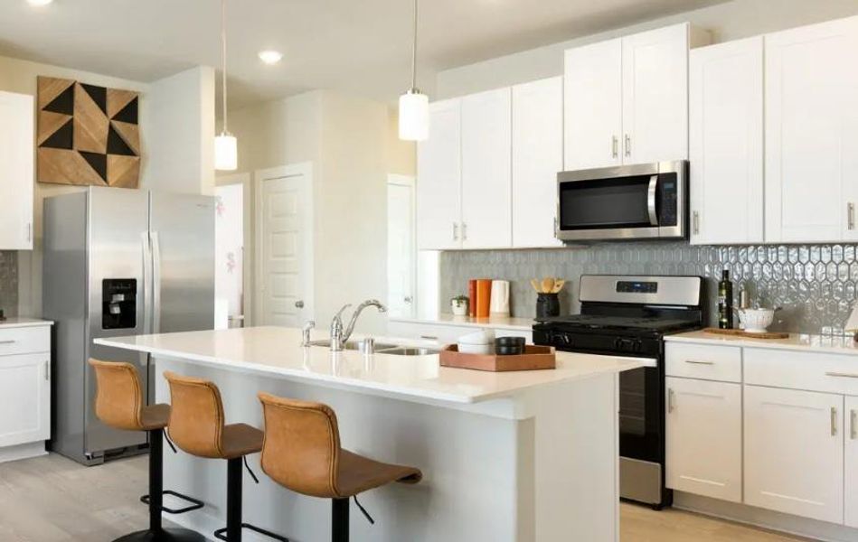 Photo is not of the actual home, but is an inspirational photo of builder’s model home and may depict options, furnishings, and/or decorator features that are not included