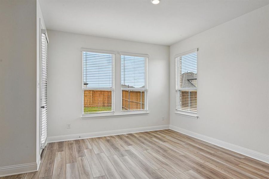 Spacious, unfurnished interior of a new home in The Preserve Estates, Justin (Image 21).