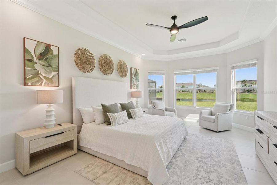 Furnished interior view inside a new home in Esplanade at Azario Lakewood Ranch, Bradenton (Image 7).