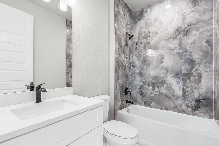 Furnished interior view inside a new home in , Port LaBelle (Image 7).