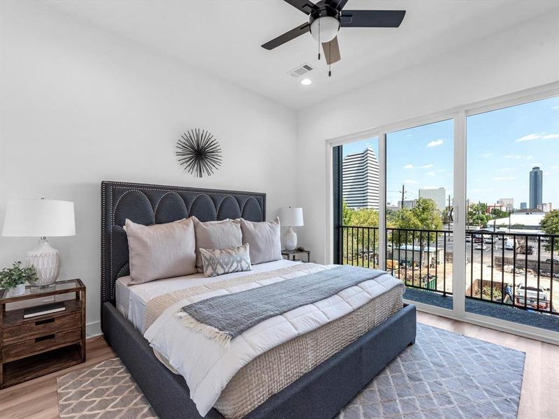 Furnished interior view inside a new home in Allura At Val Verde, Houston (Image 10).