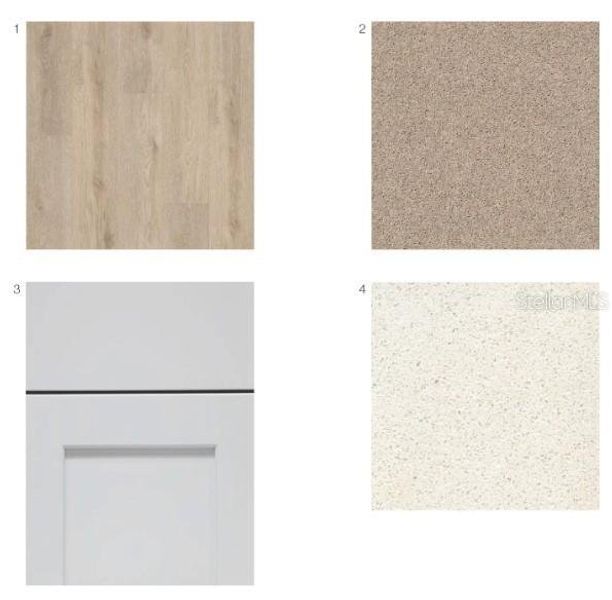 Sample of building materials used in homes in Waterstone, Groveland (Image 4). Sample of building materials used in homes in Waterstone, Groveland (Image 4).