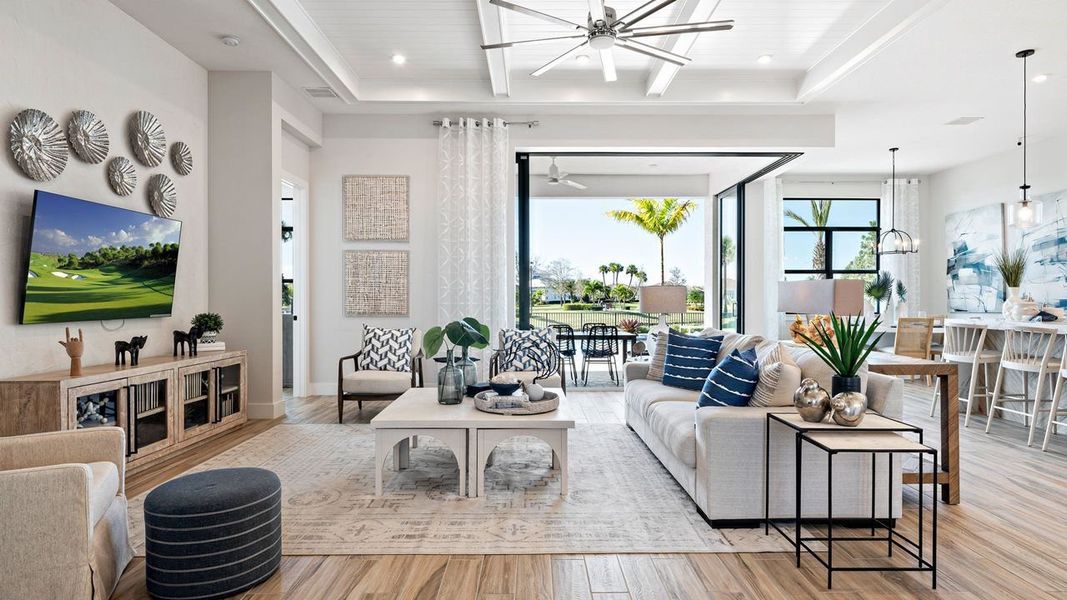 Great Room - Model Shown from sister community