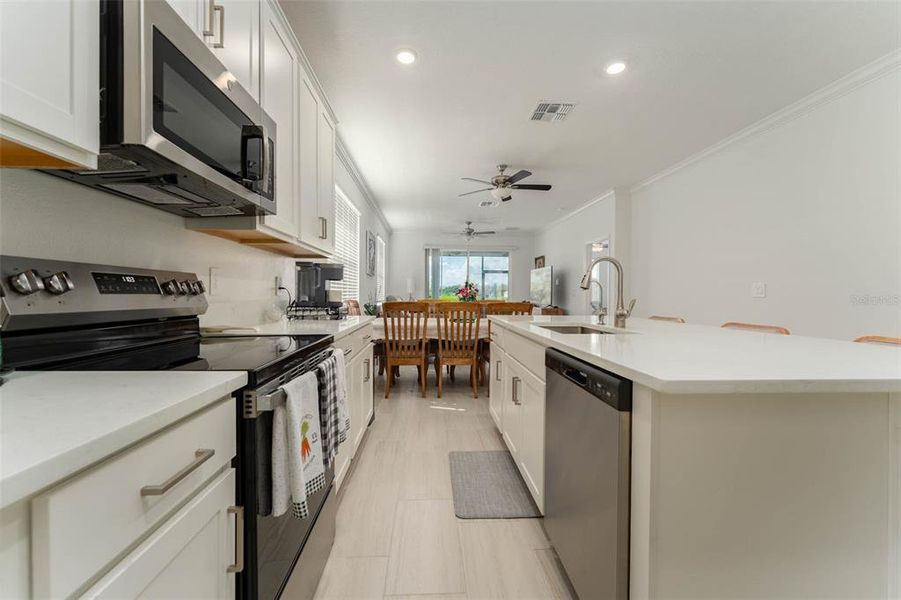Furnished interior view inside a new home in Prosperity Lakes Active Adult, Parrish (Image 14).