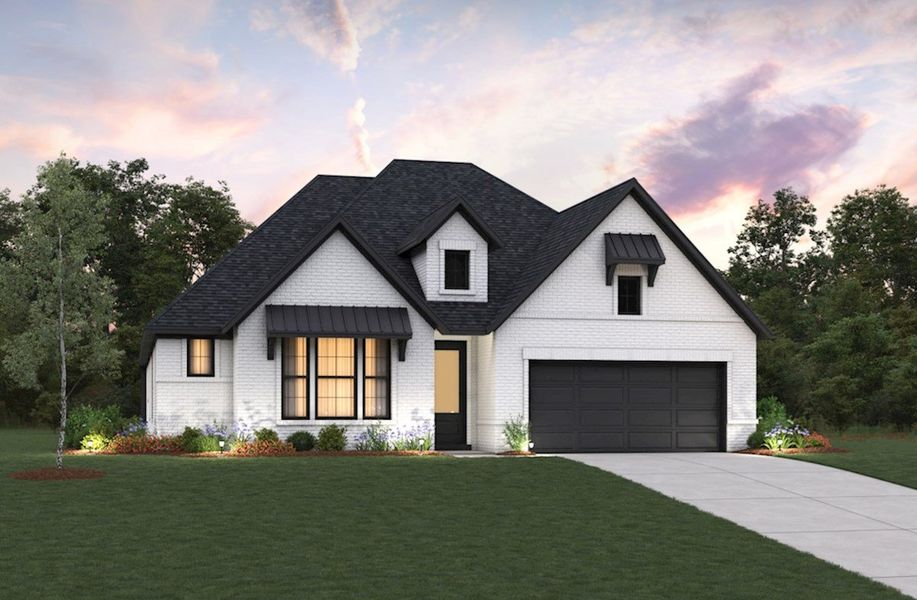 Farmhouse L Elevation