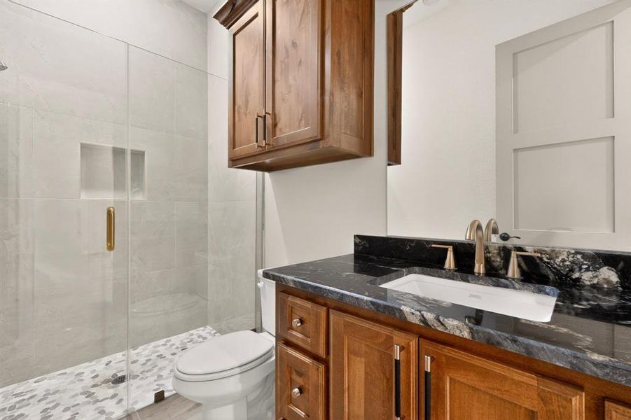 Furnished interior view inside a new home in , Celeste (Image 19).