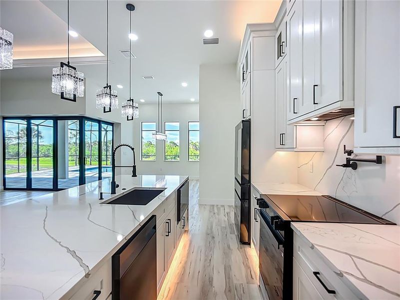 Furnished interior view inside a new home in , Rotonda West (Image 8). Furnished interior view inside a new home in , Rotonda West (Image 8).