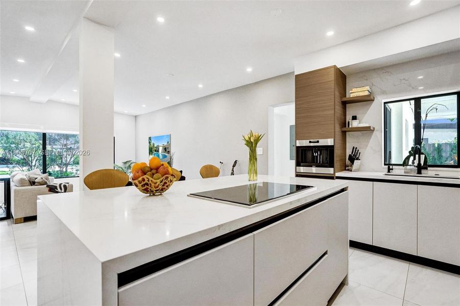 Furnished interior view inside a new home in , North Miami Beach (Image 4).