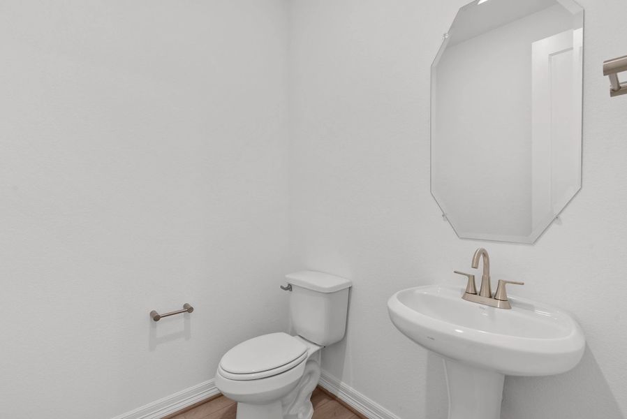 Furnished interior view inside a new home in Westland Ranch, League City (Image 4).