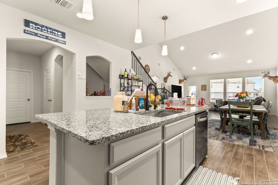 Furnished interior view inside a new home in Lily Springs, Seguin (Image 6).