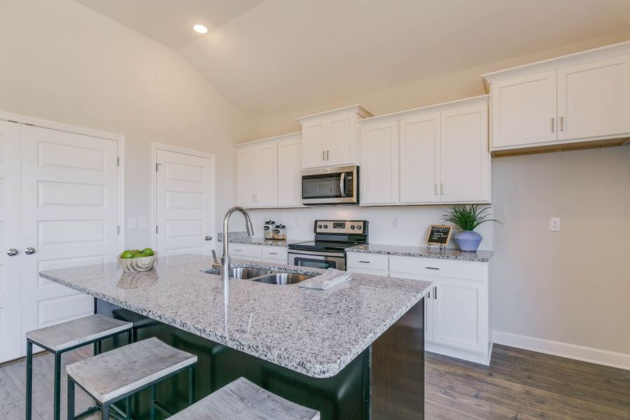Representative furnished interior of a home built from the Hampshire by Parkside Builders in Givens Park, Chattanooga (Image 14).